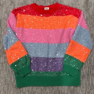 Multi Colored Striped Sweater